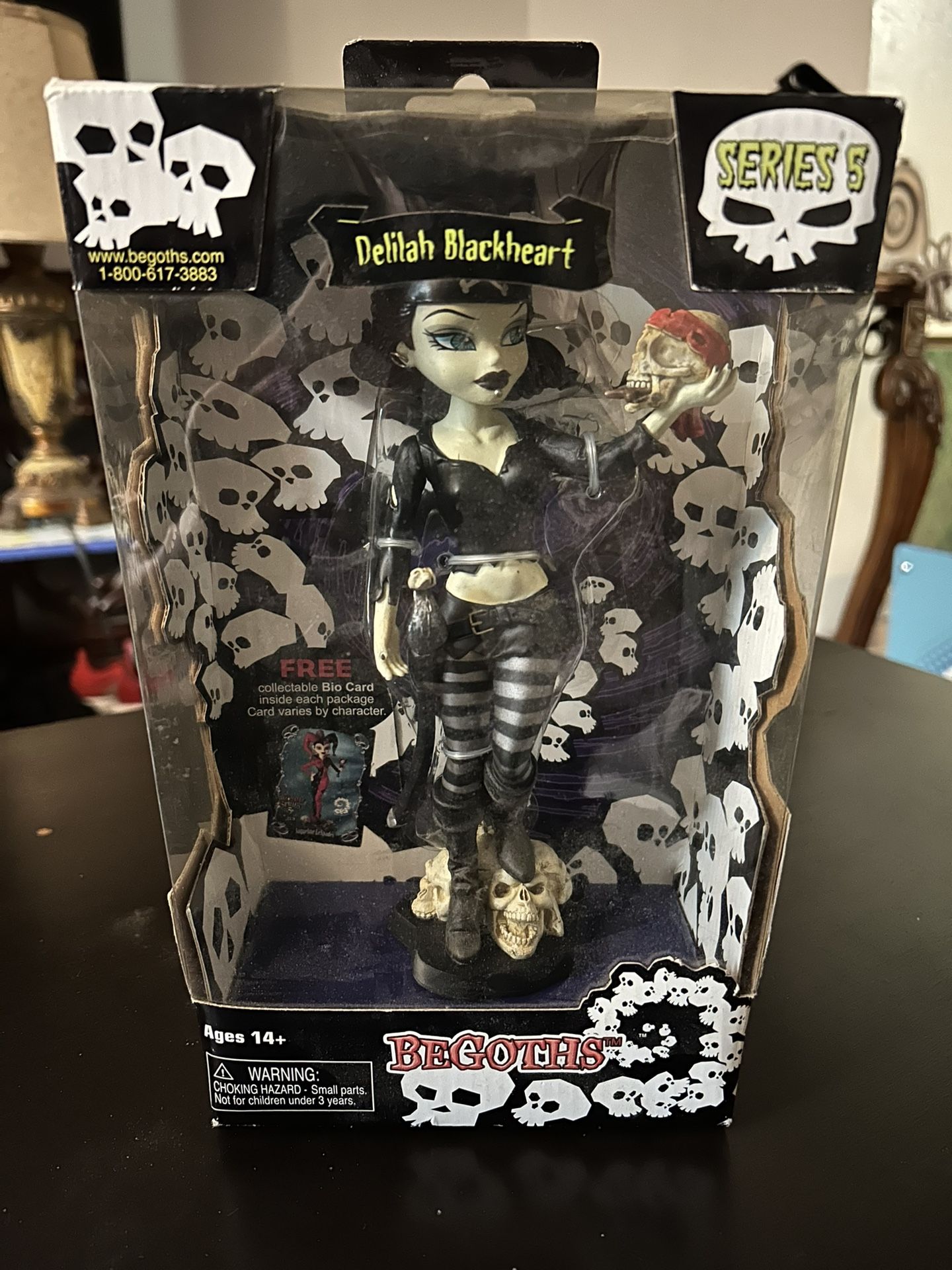 BEGOTH Doll Delilah Blackheart