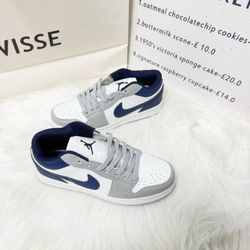 hit product 💰 44 • Main promotion 🔥 AJ1 Low Help Grey Blue Cost Effective Recommended Size 36-44