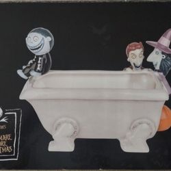 1992 Disney's Nightmare Before Christmas Candy Dish Of Lock Shock & Barrel