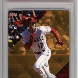 2018 Topps Now Off-Season Bonus Card #OSB-1 Shohei Ohtani RC Rookie PSA 10