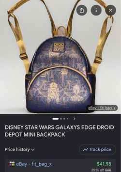 Disney Droid Depot mini backpack