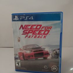 Need For Speed Payback Ps4