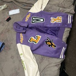 Louie Vuitton, Purple, Large