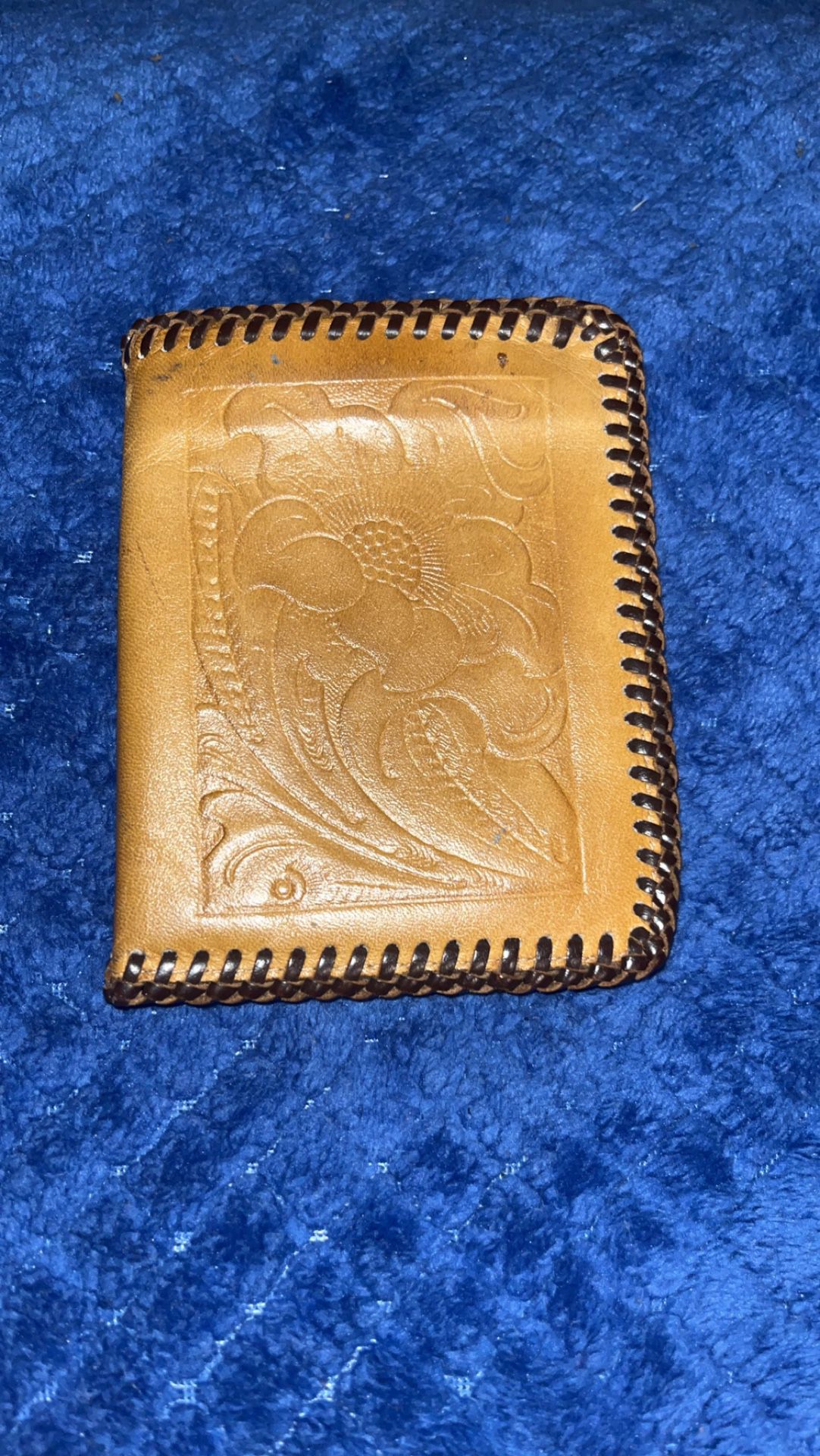Brown And Yellow Men’s Leather Wallet