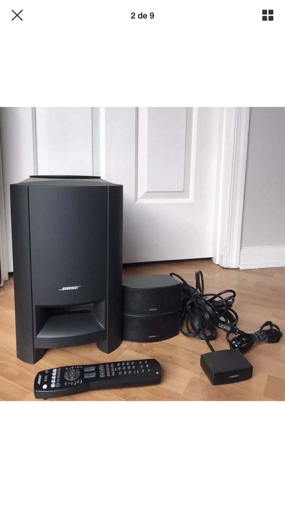 BOSE HOME SYSTEM GOOD CONDITION