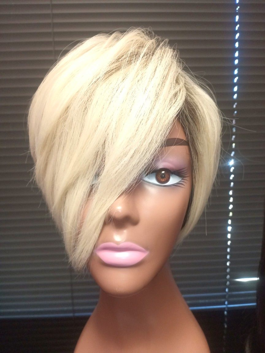 Blonde Pixie Cut Wig