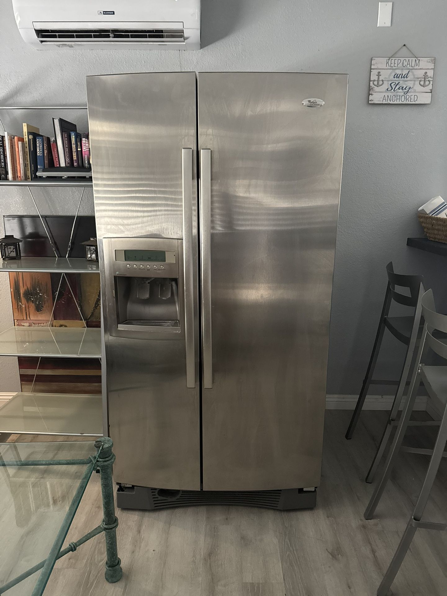 Whirlpool Stainless Steel Refrigerator 