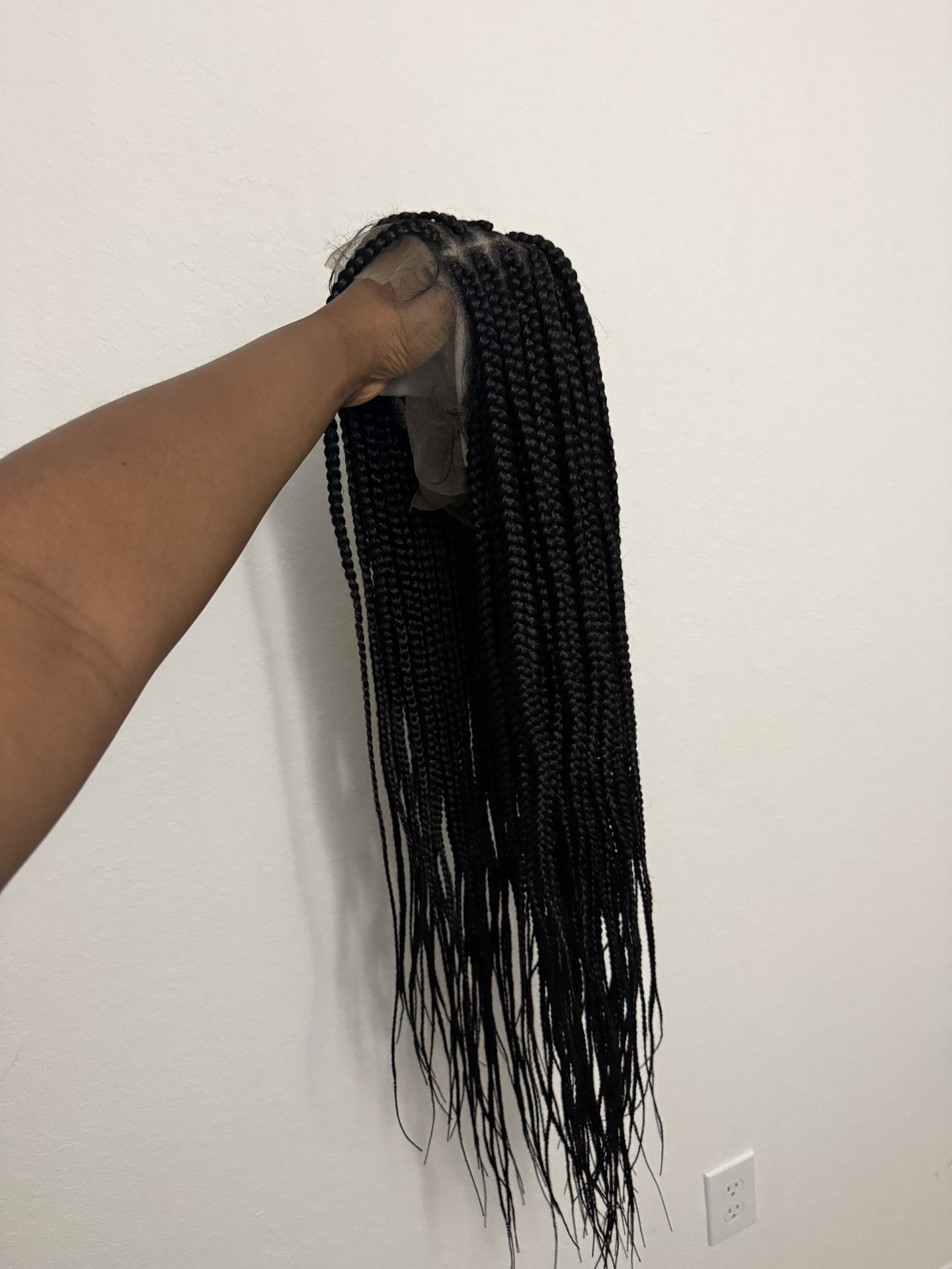 36 Inches Braided Wig Full Lace