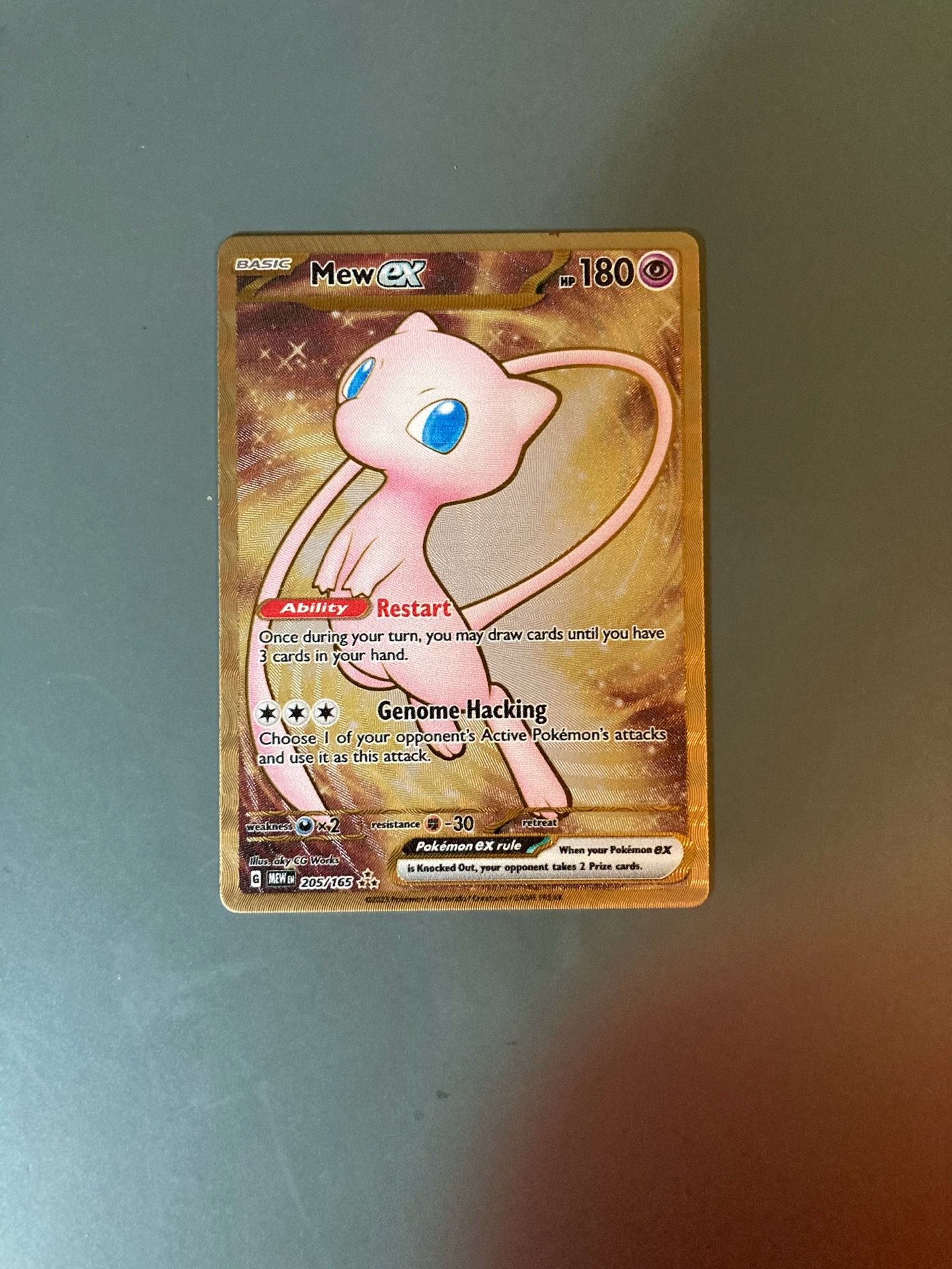 Mew Ex Promo (METAL)