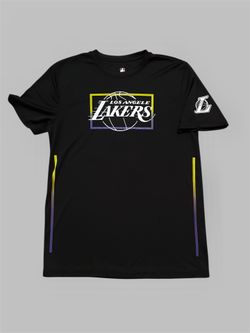 Los Angeles Lakers Men’s Workout Gym Dri Fit Athletic T Shirt Size Men’s Small