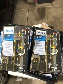 Philips Warm White Icicle Led Outdoor Christmas Lights