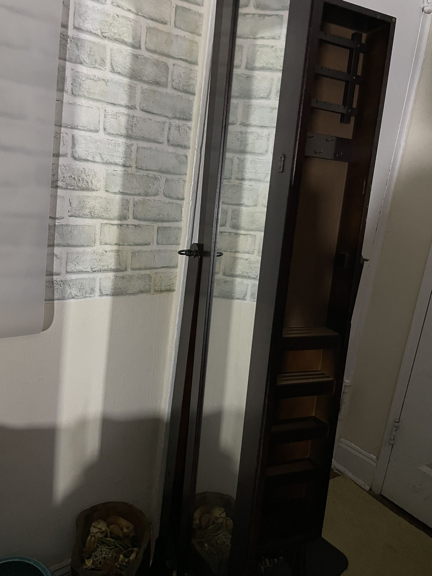 Freestanding Jewelry Armoire