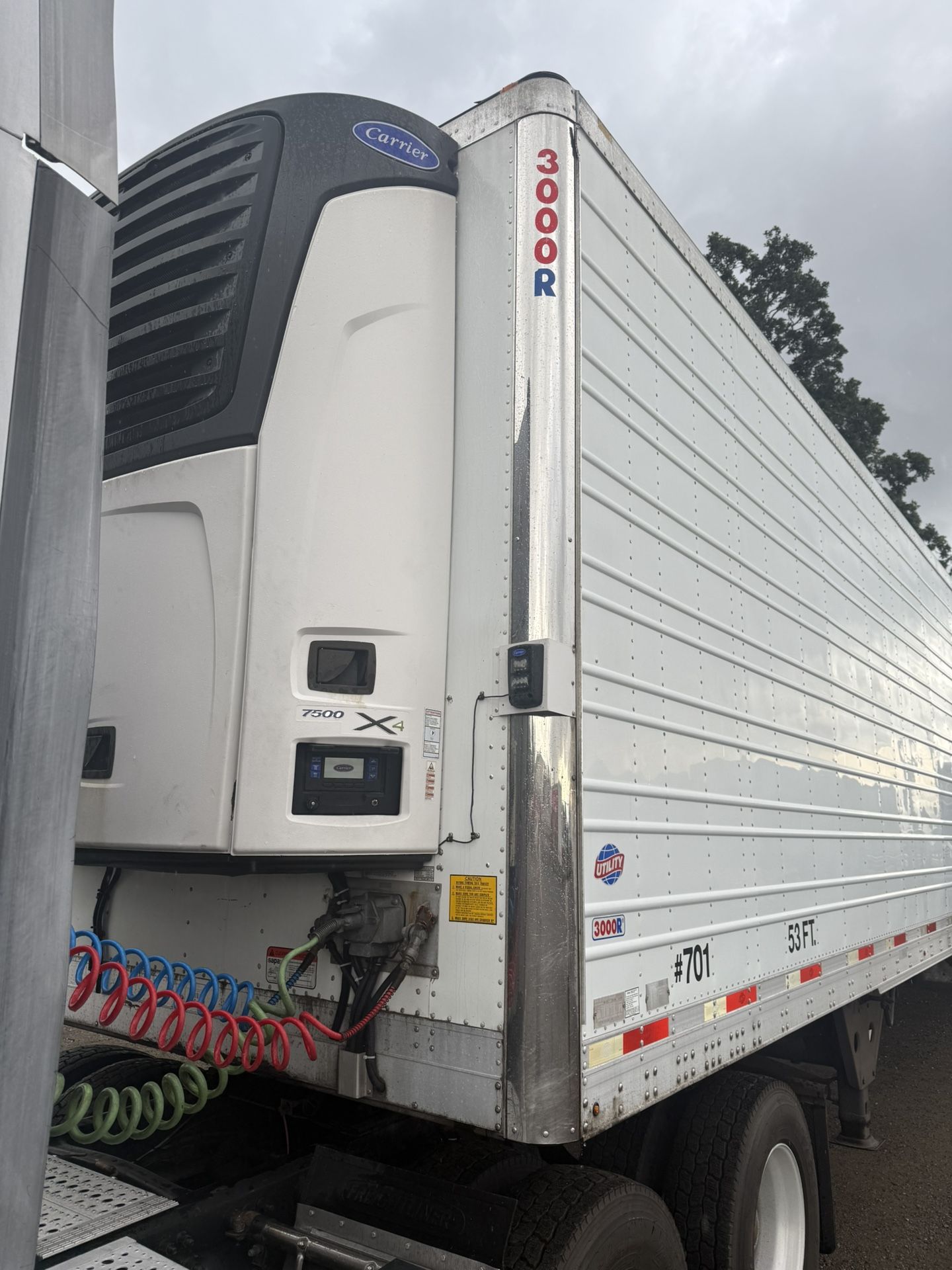 2014 Utility Reefer,Carrier 7500