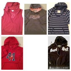 Hoodie Special 2 For $26 - Hollister, Aero Postal & More Jr’s Lg
