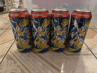Sonic The Hedgehog Limited Edition G-Fuel Energy Drink