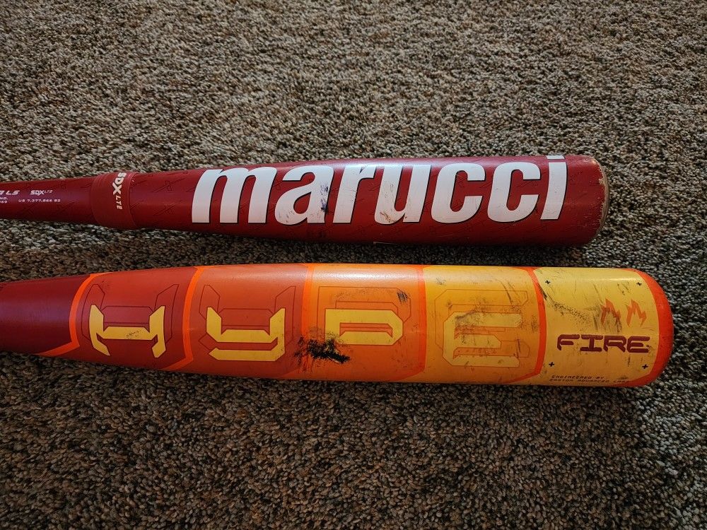 Baseball BATS ⚾️ Hype Fire U Trip! Cat X2 USA!