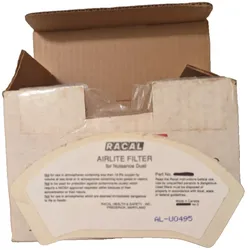 Racal 3M Power Visor Airlite Filter for Nuisance Dust AL-U0495 NEW in Orig Box