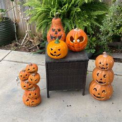 Halloween Pumpkins Lot