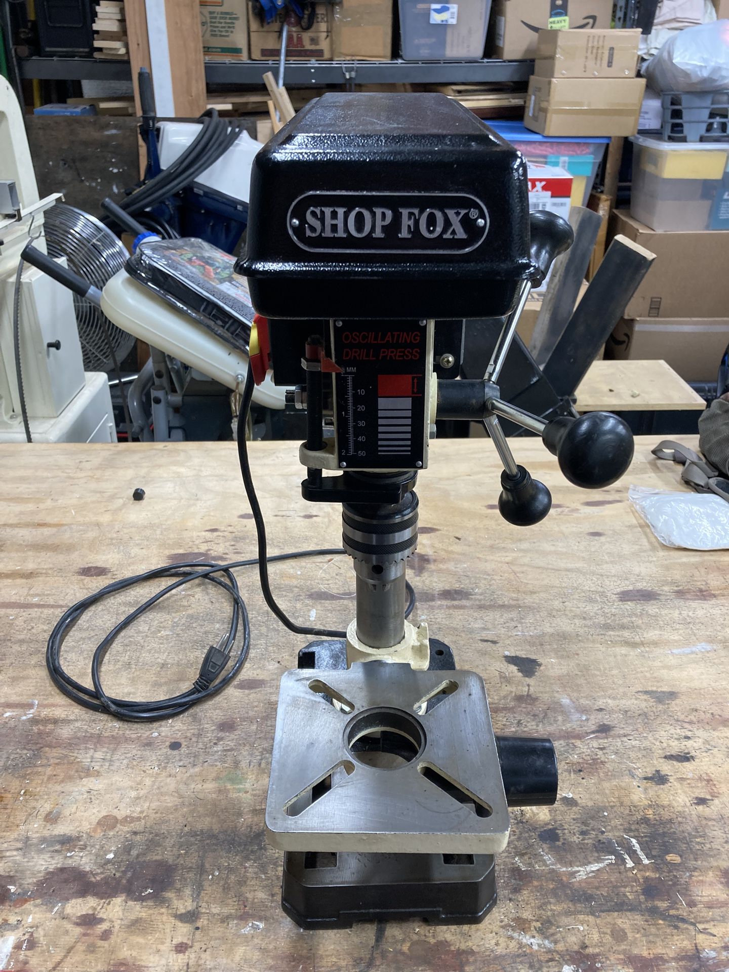 Shop Fox 8.5” Bench Top Oscillating Drill Press