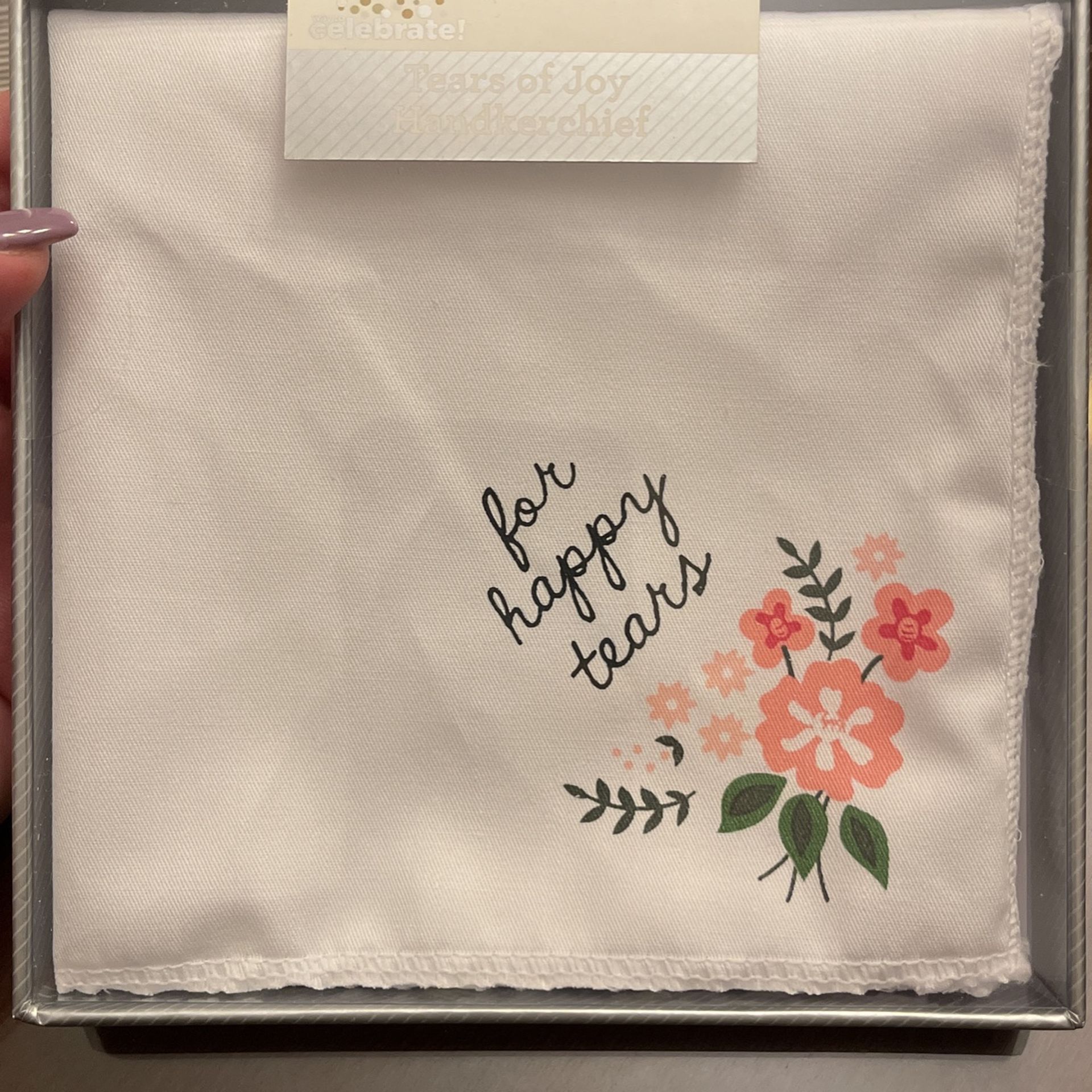 Wedding Day Handkerchief