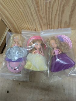 Cupcake Dolls Set of Three