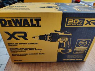 DeWalt XR drywall screw gun