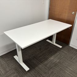 Poppin 60”x30” Adjustable Height Desk (x2)