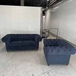 Nice, Comfy, Blueberry Sofa, Couch