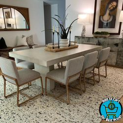 Palecek Broderick Extendable Dining Table, Light Driftwood