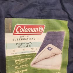 Coleman Brazos Cold-weather Sleeping Bag