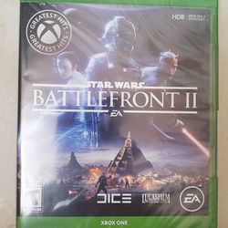 Sealed! Star Wars Battlefront II Xbox One