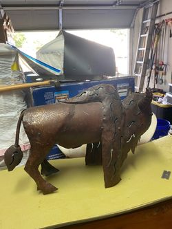 metal buffalo