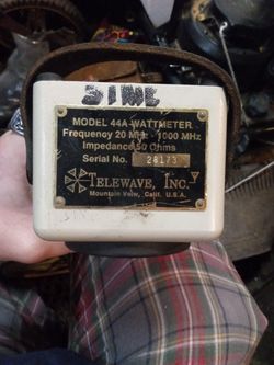44 A Model Telewave Wattmeter