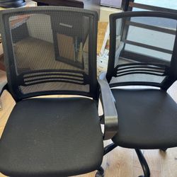 Office Chairs – Mesh Back, Set of 4
