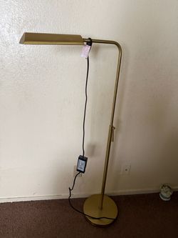 Gold Adjustable Floor Lamp