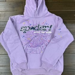 Sp5der “açaí” Purple Hoodie 
