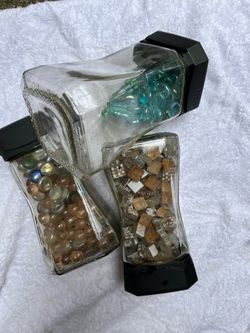 Lot of new assorted glass mosaic tiles