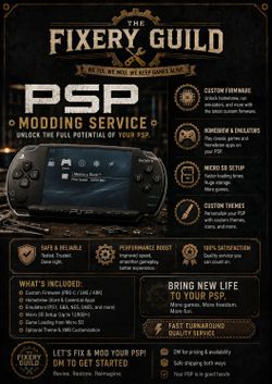 PSP 1000,2000,3000 Customer Firmware
