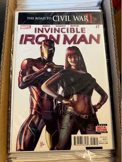 Invincible iron man 7 Riri Williams first cameo