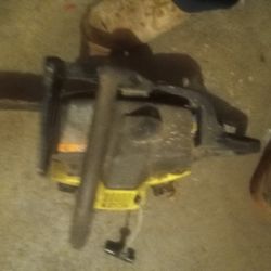 Chainsaw As Is Doesn't Run