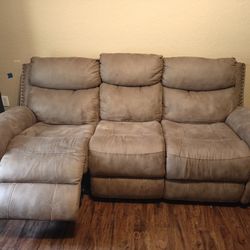 Recliner Couch And loveseat