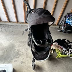 Kid Black Stroller 