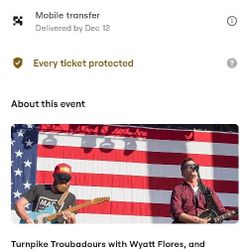Turnpike Troubadours Tickets 
