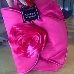 Pink Wristlet Wallet Purse