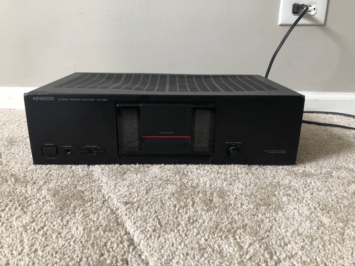 Kenwood KM992 Home Stereo Power Amplifier Amp for Sale in Mount