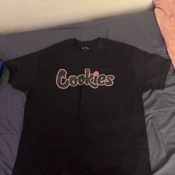 “Cookies” Red & Black Shirt