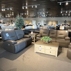 Power Sofa And Loveseat