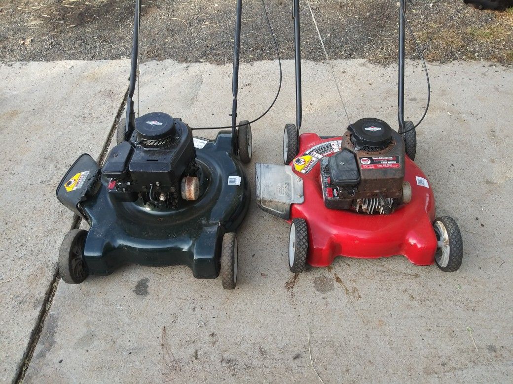 PUSH MOWERS FOR SALE! READY TO CUT!