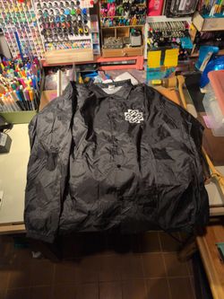 Breaking Benjamin XL Button Up Collared Windbreaker Unisex