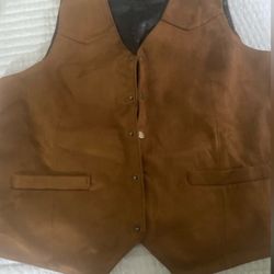 Suede Vest